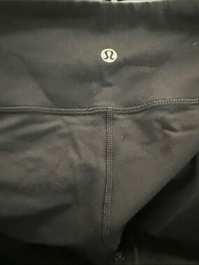 lululemon athletica Black Leggings with Logo